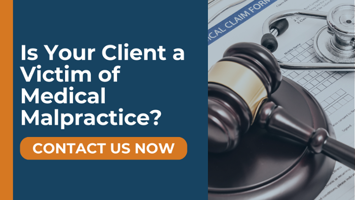 Is Your Client a Victim of Medical Malpractice? Contact Hurley McKenna & Mertz